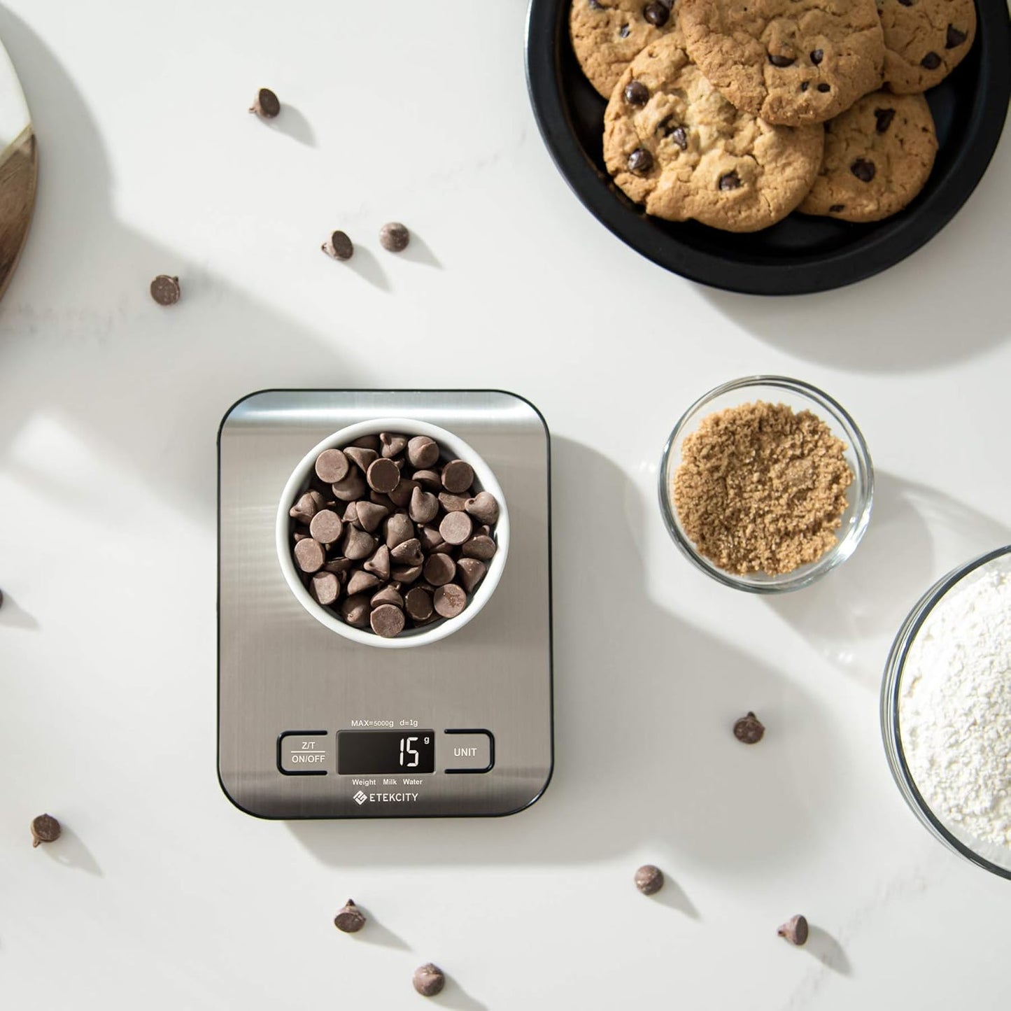 Precision Pro Stainless Steel Kitchen Scale - Silver (Medium)