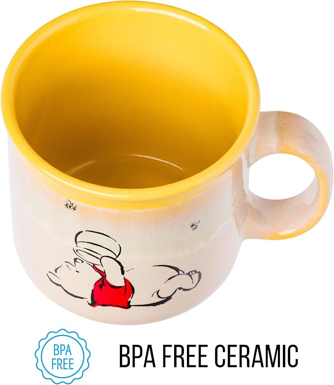 Silver Buffalo Disney Winnie the Pooh, Ceramic Camper Mug, 20oz | Cup, 0.59 Liters - Image 6