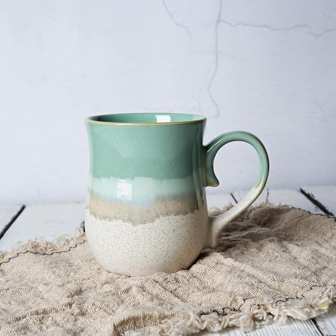 Bosmarlin Large Ceramic Coffee Mug, 20 Oz, Big Tea Cup for Office and Home, Dishwasher and Microwave Safe(20 Oz, Mint Green) - Image 6