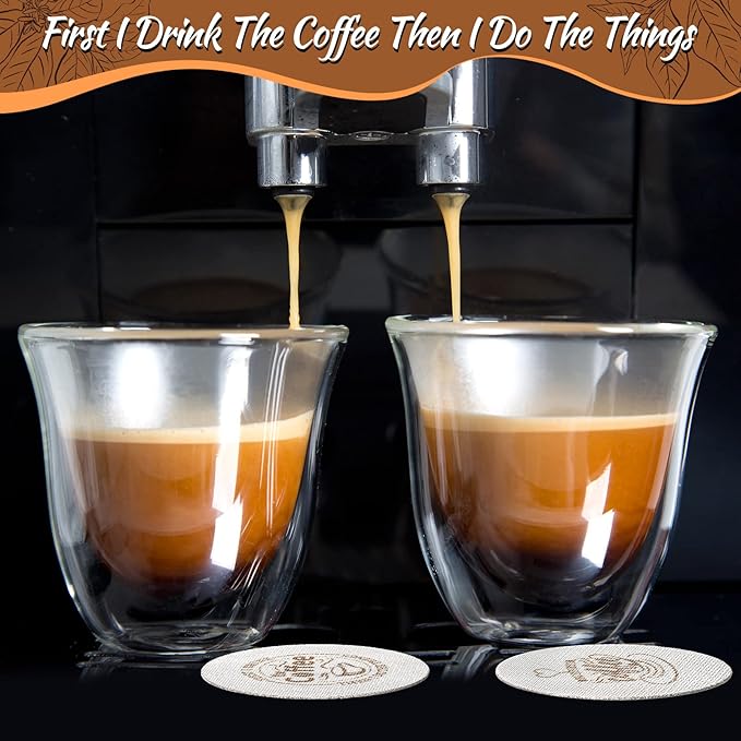 Yaomiao 2 Pieces 58.5mm Espresso Puck Screen, 1.7mm Thickness 150 Micrometre Reusable Barista Espresso Screen Stainless Steel Coffee Filter Mesh Plate for Bottomless Portafilter Filter Basket