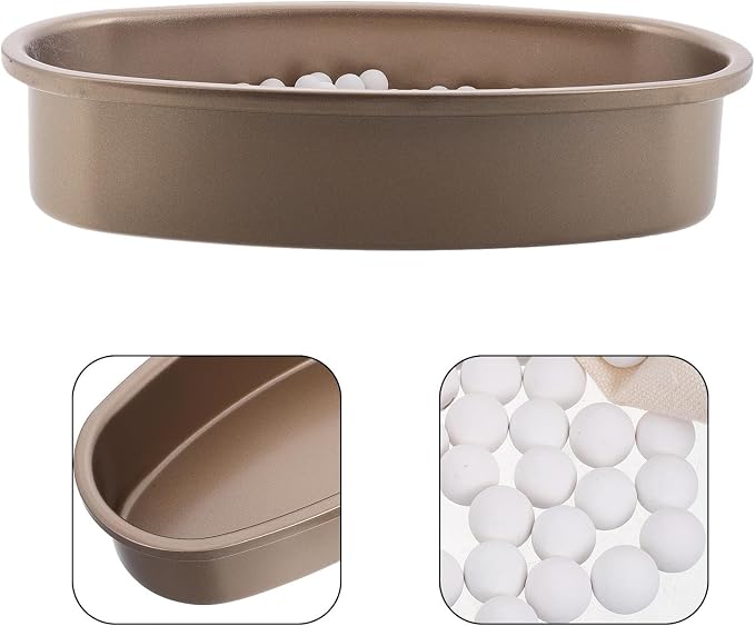 Natural Ceramic Baking Weights for Bread and Tarts, High Temperature Stone with Moisture Absorption for Oven Use, Reusable Pie Baking Accessories with Convenient Cloth Bag, 500g - Image 9