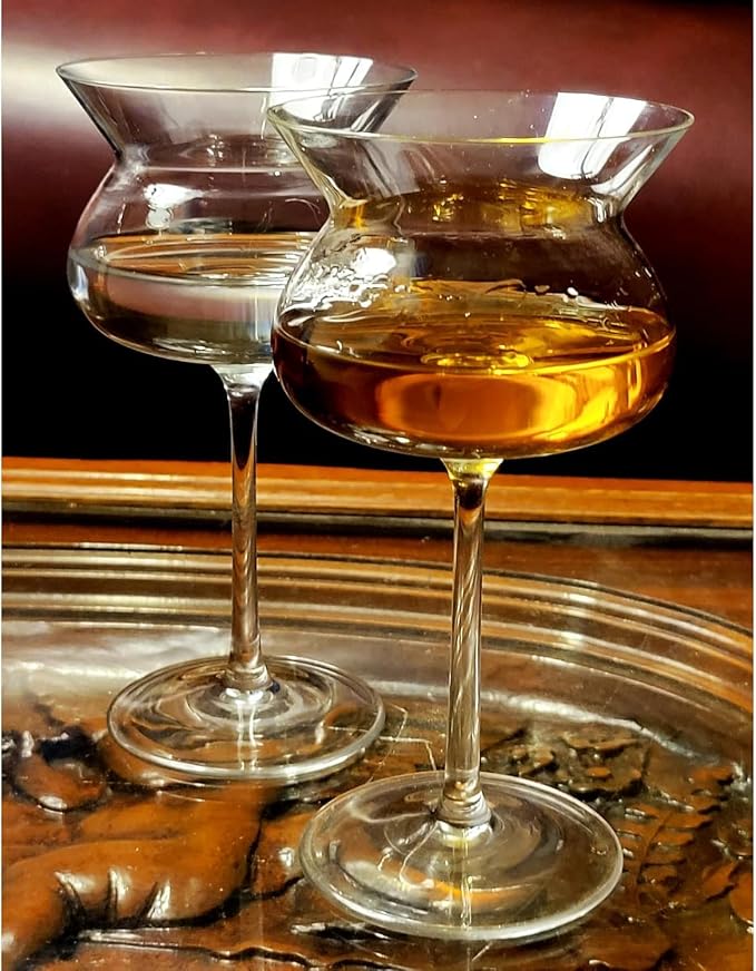 Neat Glass Elegance 2Pak Stemmed Spirits Glasses Official Tasting & Judging Glasses European Crystalline Bowl Shape Tasting Nosing Glasses for Cognac, Spirits, Whiskey, Scotch, Brandy Vodka 7" H 12oz - Image 7