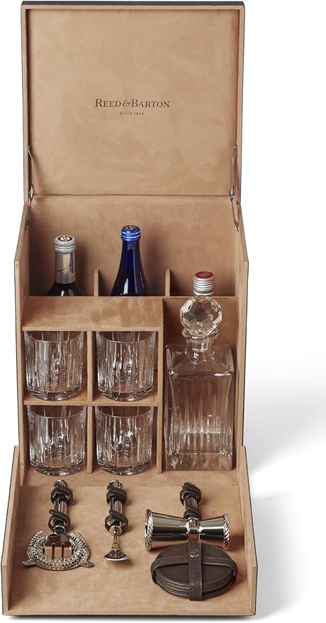 Reed And Barton Soho Clear Crystal, Gifting Bar Set - Image 5