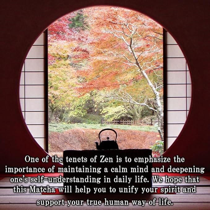 zencha - Japan Kyoto Organic Green Tea Matcha Powder - brilliant dark green - 100% naturally ceremonial grade - zen tea - (1.76 Ounce)