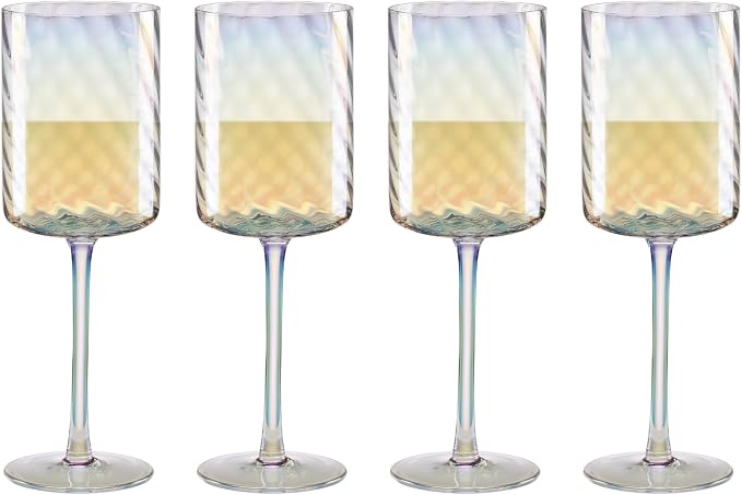 Lenox 897500 Tuscany Classics Iridescent Set of 4 Glasses - White Wine - Image 4