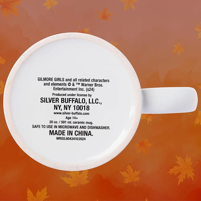 Silver Buffalo Gilmore Girls Destination Locations Icons, Ceramic Mug, 20oz | 0.59 Liters - Image 7