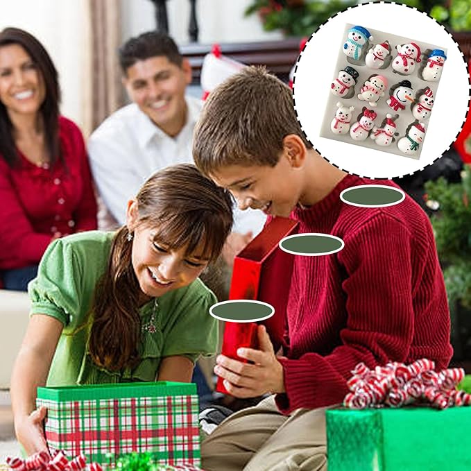 1 Pcs Christmas Silicone Molds Snowflake Snowman Chocolate Molds Ice Crystal 12 Styles Snowman Christmas Ornament Silicone Mold for Winter Home Decor Epoxy Ornament DIY Crafts