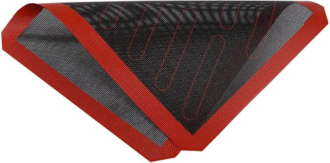 Baking Mat with Even Heat Conduction Non-stick Pad Silicone and Glass Fiber and Heat Resistant Features for Home Baking of Pizza and Bread - Image 9