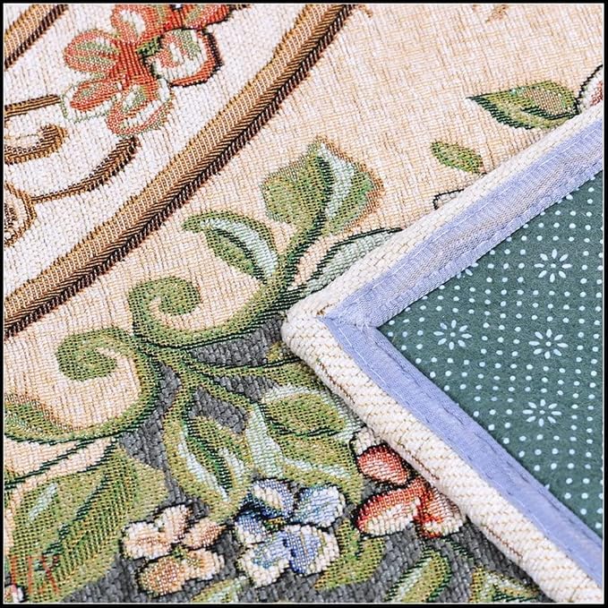 Vintage Traditional & Modern Area Rugs Home Decor Collection Floral Design Large Carpet for Bedroom Living Room Dining Room, 5′3″ × 7′6″, Rural Flower - Image 5