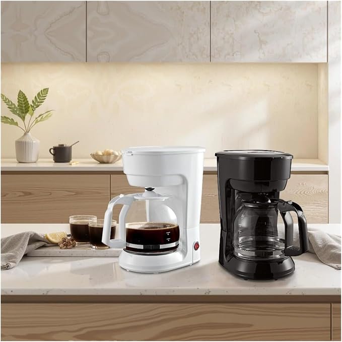 Coffee Makers, 12-Cup Coffee Machines with Reusable Filter | Removable Filter Basket, Keep Hot(5-Cup) - Image 9