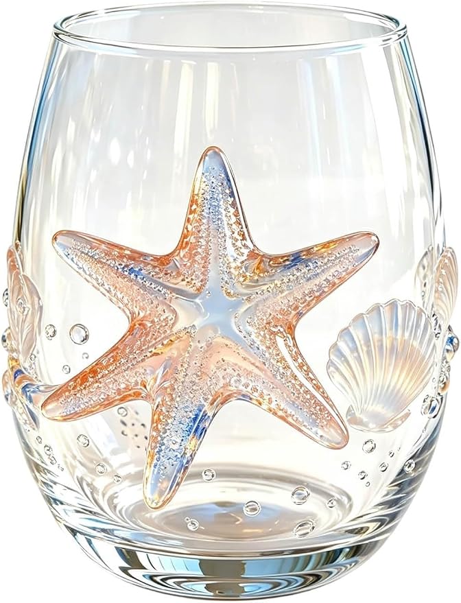 Artisan Blue Octopus Glassware Handmade 3D Ocean Decor Gift - Image 9
