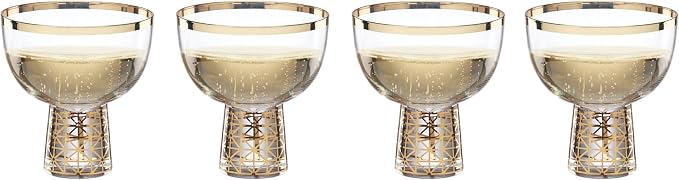 Lenox 897410 Tuscany Classics Gold Frost Coupes, Set of 4 - Image 4