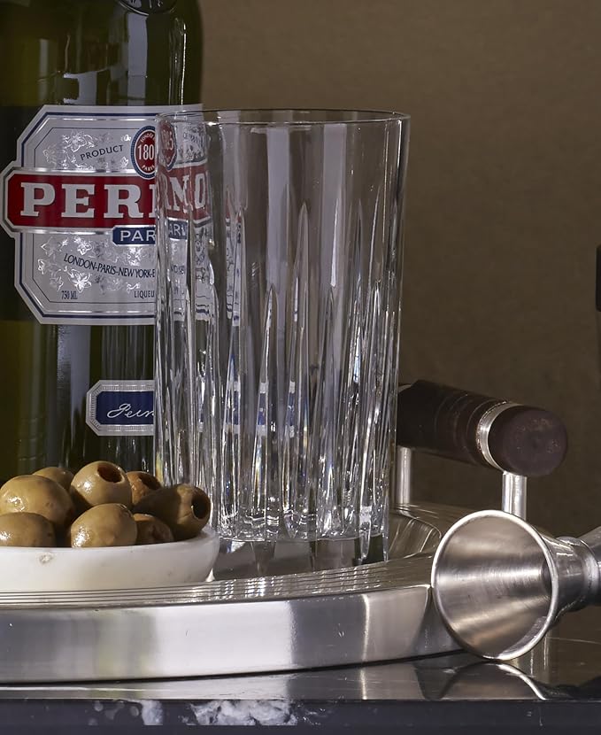 Reed And Barton Soho Clear Crystal, Highball Glasses - Image 3