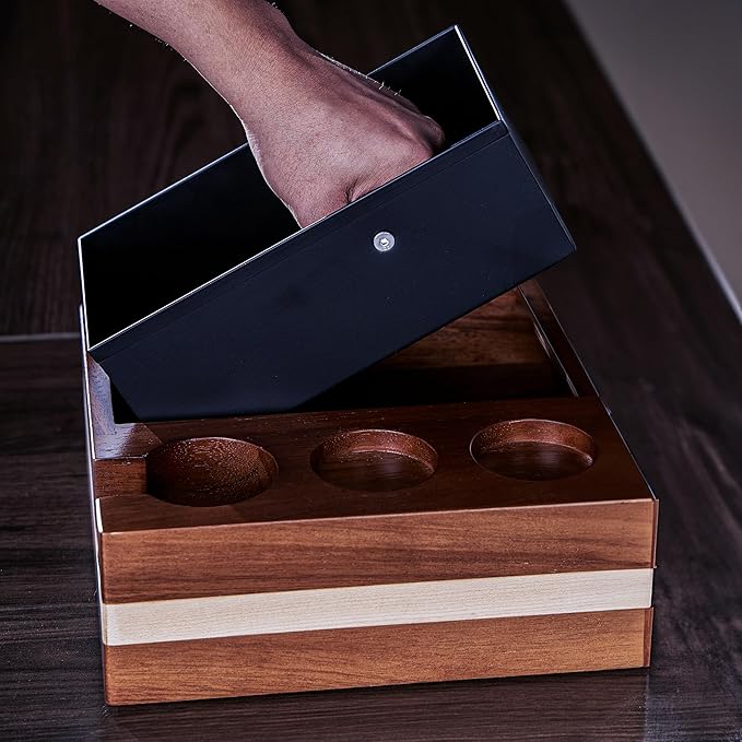54mm Breville Espresso Accessories Kit – Calibrated Tamper, Knock Box Tamping Station, Coffee Distribution Tool, WDT Puck Prep Device & Digital Espresso Scale