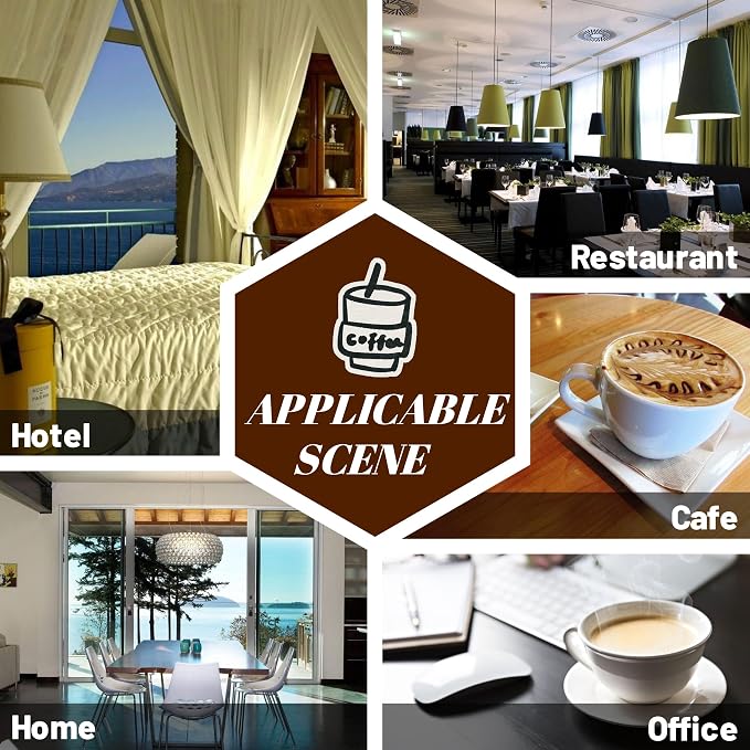 ANTETOK Wooden Coffee Stirrers - Coffee Stir Sticks 5.5 Inch,100pcs Disposable Swizzle Sticks,Swizzle Drink Sticks for Coffee,Tea,Cocktail and Hot Chocolate - Image 7