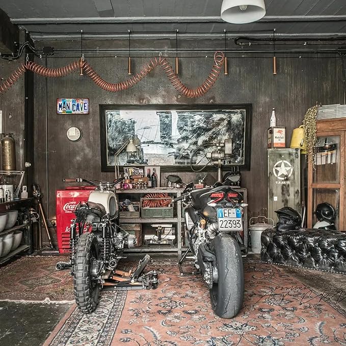 Vintage Garage Metal Tin Sign License Plate Wall Decor 12 x 6 Inches - Image 6