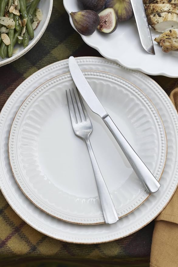 Lenox 897388 French Perle Groove 12-Piece Dinnerware Set, Service For 4 - Image 9