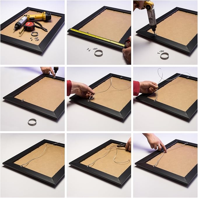 Craig Frames 19x25 Light Walnut Brown Picture Frame for Posters and Photos | Lightweight shatter resistant acrylic facing with a rigid backing board, made in the USA - Image 6