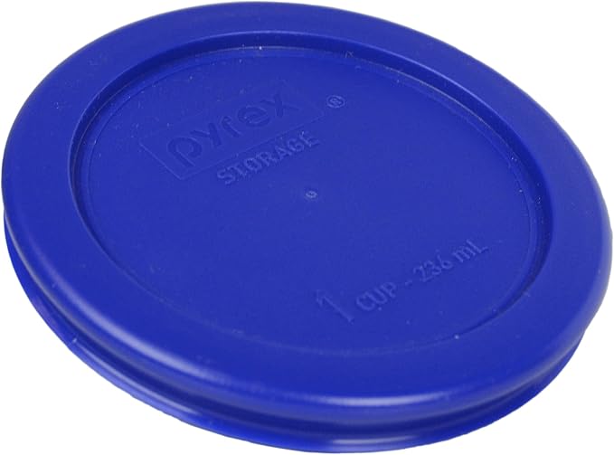 Pyrex 7202 1-Cup Glass Bowls With Cadet Blue Lids (4 Pack) - Made in USA | 7202-PC | Tempered Glass Construction | BPA-Free Plastic | Easy Clean Surface | Top-Rack Dishwasher Safe - Image 5