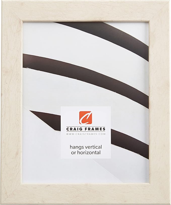 Craig Frames Bauhaus 125, 22x28 Picture Frame, Rustic White Pine - Image 3