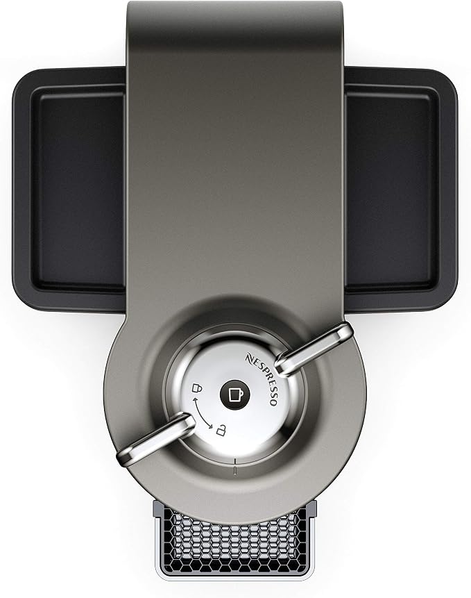 Nespresso Vertuo Coffee and Espresso Machine by De'Longhi, 54 ounces, Titan, Grey - Image 8
