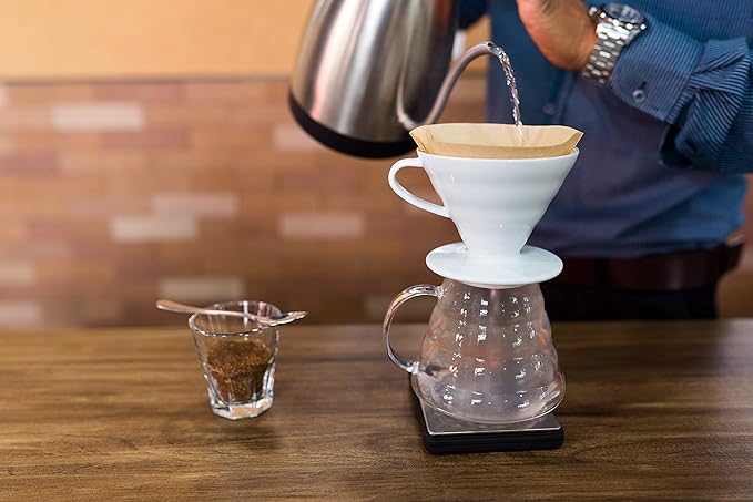 Premium Unbleached Hemp Paper Cone Coffee Filters β 100 Count - Compatible with All No.2 Size Pour Over coffee Drippers