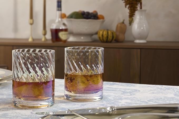 Lenox 897833 Tuscany Classics Iridescent Double Old Fashioned Glasses, Set Of 4 - Image 3