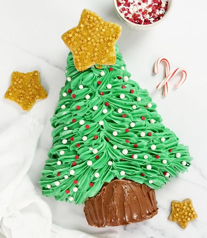 USA Pan Global Green Christmas Tree Cake Pan - Image 6