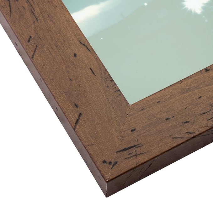 Craig Frames 11x17 Brown Picture Frame, Wall Decor for Art and Photos | Ready to hang with a protective glass front, made in the USA for a gallery display - Image 6