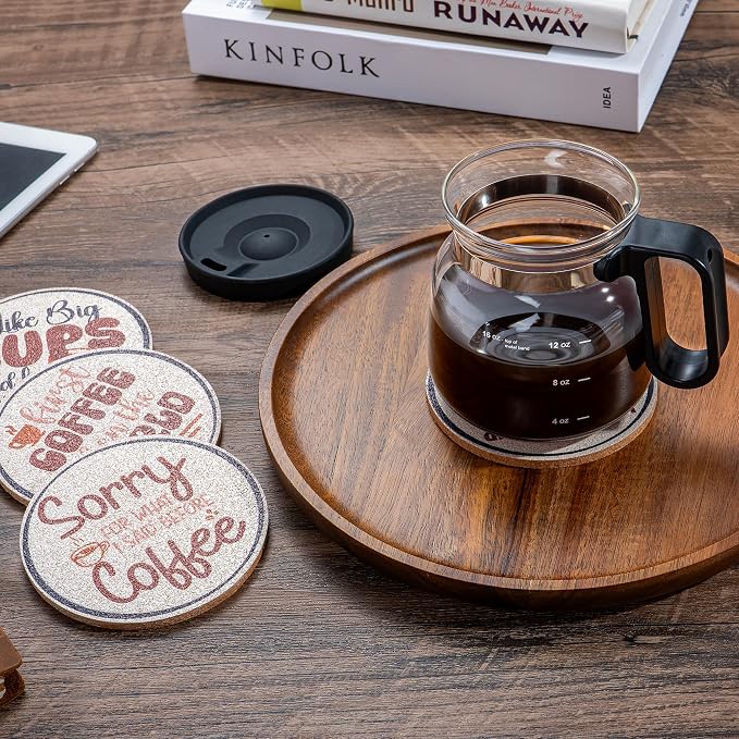 Coffee Pot Mug – The Unique, Funny, Novelty Coffee Mug Perfect Surprise Gift for Coffee Lovers with 4 Hilarious Cork Cup Coasters - Image 7