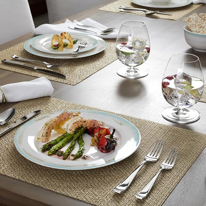 Oneida Moda Steak Knives Silverware Set for 4, Flatware | 18/10 stainless steel, mirror finish | dishwasher safe | steak knife set for entertaining, housewarming gift - Image 3