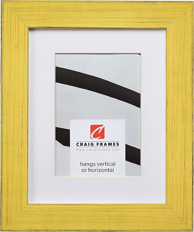 Craig Frames Jasper, 20 x 26 Inch Country Southern Yellow Picture Frame Matted to Display a 16 x 22 Inch Photo - Image 4