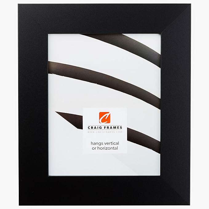 Craig Frames 20x24 Matte Black Picture Frame for Posters and Gallery Wall | Lightweight shatter resistant acrylic facing with a rigid backing board, made in the USA - Image 3