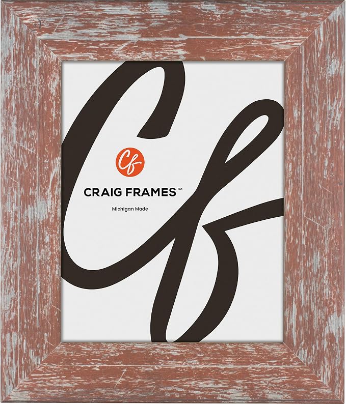 Craig Frames 15x21 Red Picture Frame for Posters, Gallery Wall, and Photos | Lightweight shatter resistant acrylic facing with a rigid backing board, made in the USA by CraigFrames