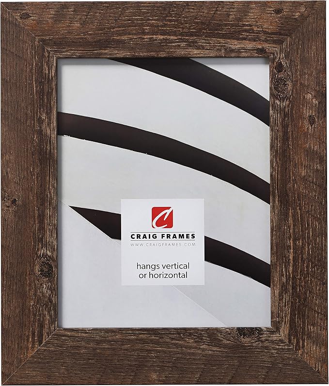 Craig Frames 16x22 Brown Oak Picture Frame for Posters and Gallery Wall | Lightweight shatter resistant acrylic facing with a rigid backing board, made in the USA - Image 5