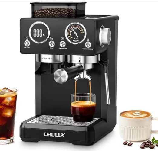 CHULUX Nero 20 Bar Espresso Machine Review: Your Home Café, Bean to Cup