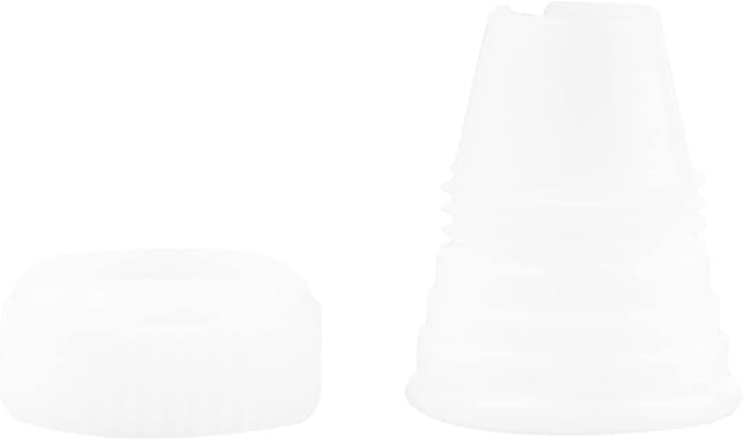 Restaurantware-Pastry Tek Piping Bag Coupler, 1 Standard Frosting Coupler - Reusable, 2-Piece Design, White Plastic Cake Decorating Coupler, Durable, Securely Fastens Pastry Tips
