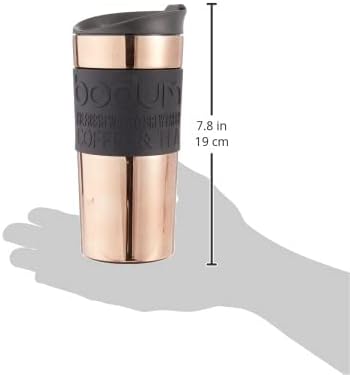 Bodum Bodum TRAVEL MUG Travel Mug, Copper, 12 oz - Image 3