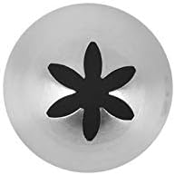 Piping Tips, 3 Pcs Stainless Steel Flower Icing Piping Nozzles Cake Decorating Tips Baking Tool for Cream Cupcake Cookie…