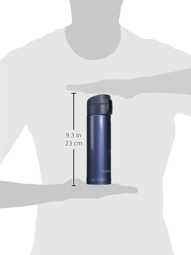 Zojirushi Stainless Steel Mug, 12-Ounce, Smoky Blue - Image 8