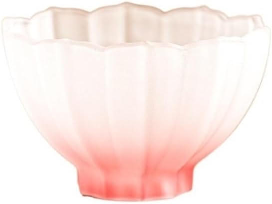 drinking glassware Lotus-shaped Glaze Glass Cup ,70ml(Pink) by Unknown