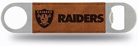 Rico Industries NFL Laser Engraved Bar Blade Faux Leather Laser Engraved Bar Blade - Great Beverage Accessory for Game Day - Image 7