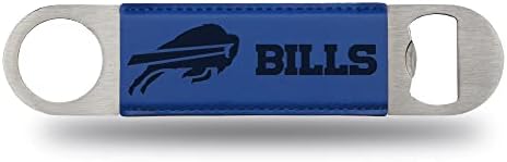 Rico Industries NFL Laser Engraved Bar Blade Faux Leather Laser Engraved Bar Blade - Great Beverage Accessory for Game Day - Image 7