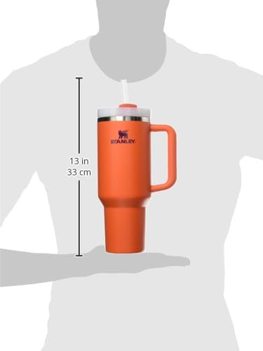 STANLEY Quencher H2.0 Flow State Tumbler, 40 oz, Tigerlily Plum | Handle and Straw | 3-Position Lid | Cup Holder Compatible for Travel | Insulated Stainless Steel Cup | BPA-Free - Image 4