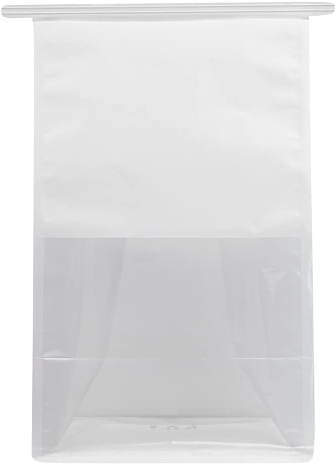 Restaurantware White Paper Cotton Tin Tie Bag, 100 Pack - Image 12