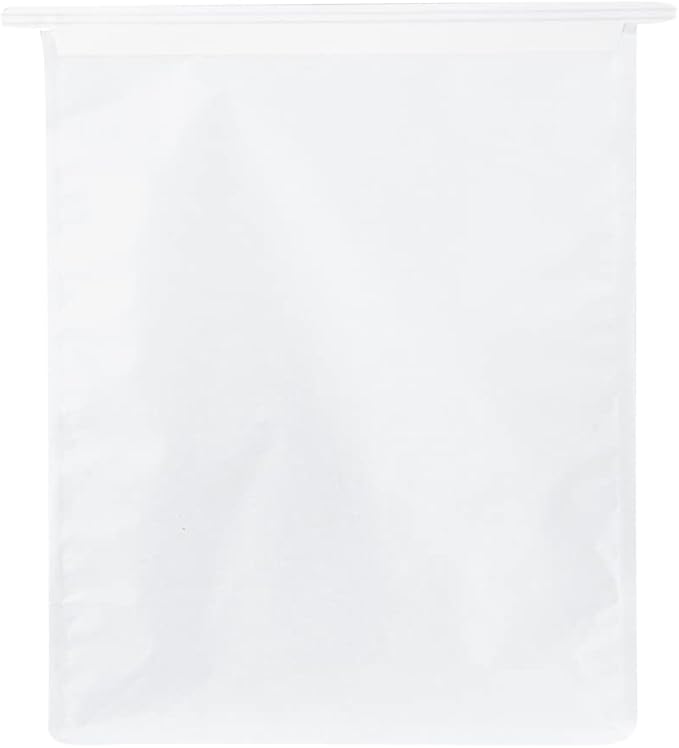 Restaurantware White Paper Cotton Tin Tie Bag, 100 Pack - Image 12
