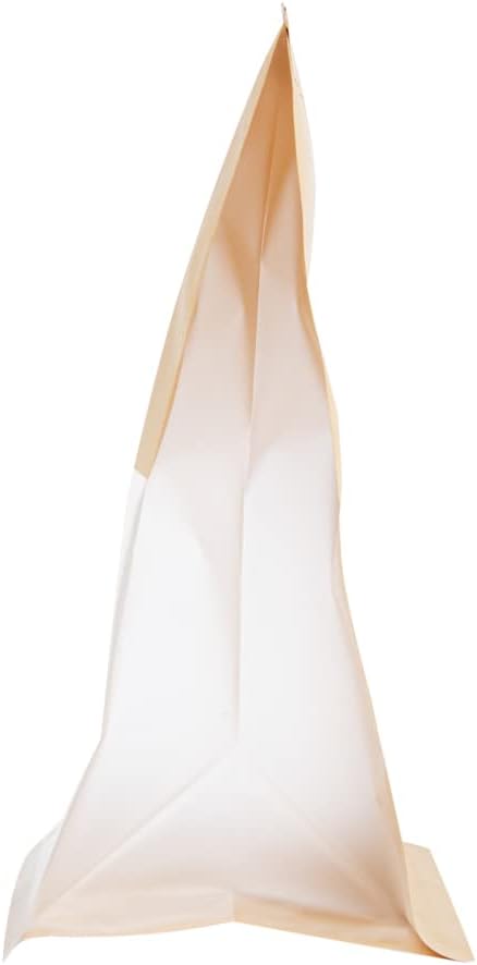 Restaurantware-Bag Tek 6.3 x 5.1 x 10.2 Inch Tin Tie Bags With Windows, 100 Resealable Bakery Bags With Windows - Flat Bottom, For Cookies or Coffee Beans, Kraft Cotton Paper Tin Tie Bags - Image 13