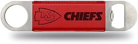 Rico Industries NFL Laser Engraved Bar Blade Faux Leather Laser Engraved Bar Blade - Great Beverage Accessory for Game Day - Image 7