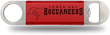 Rico Industries NFL Laser Engraved Bar Blade Faux Leather Laser Engraved Bar Blade - Great Beverage Accessory for Game Day - Image 7