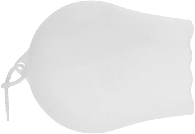 INOOMP Reusable Silicone Kneading Dough Bag for Baking and Food Preparation, Non-stick Pastry Kneading Pouch Foldable Design and Marinating Function, White Kitchen Tool for Easy Dough by INOOMP